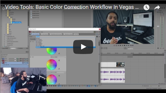 VEGAS PRO Tutorial: Basic Color Correction