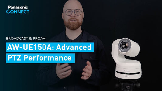 Panasonic Connect AW-UE150A: Advanced PTZ Performance