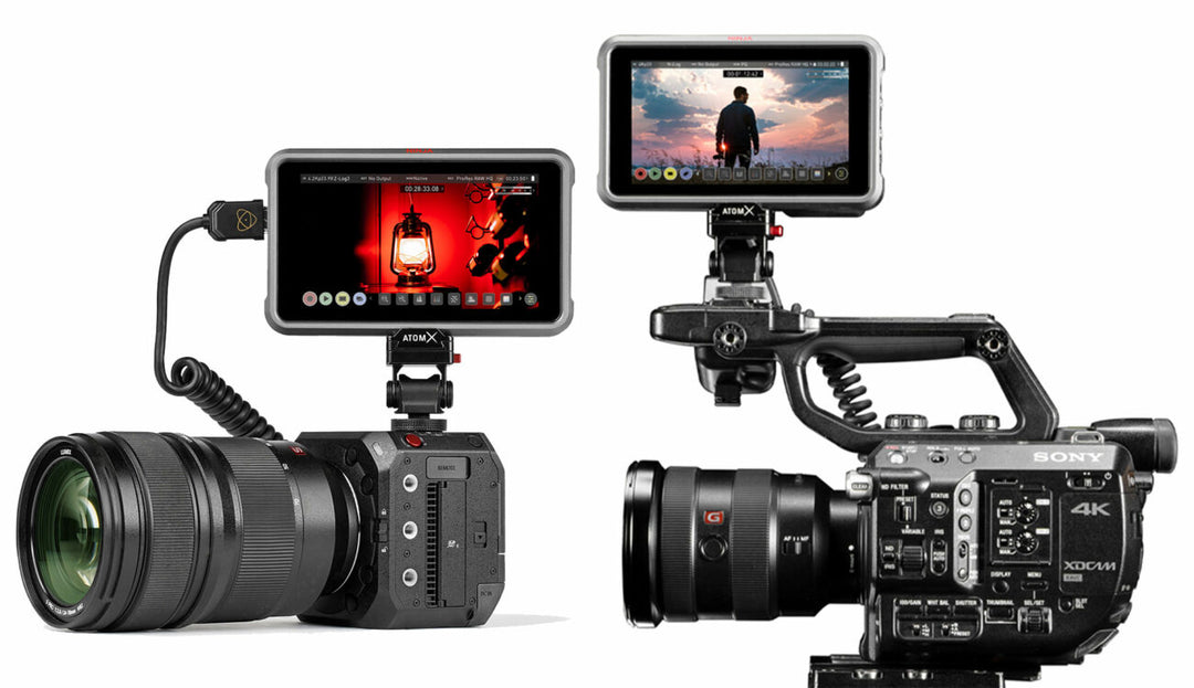 Atomos Ninja V / V+ deliver ProRes RAW for Sony FS Series, LUMIX BS1H, and EOS R5