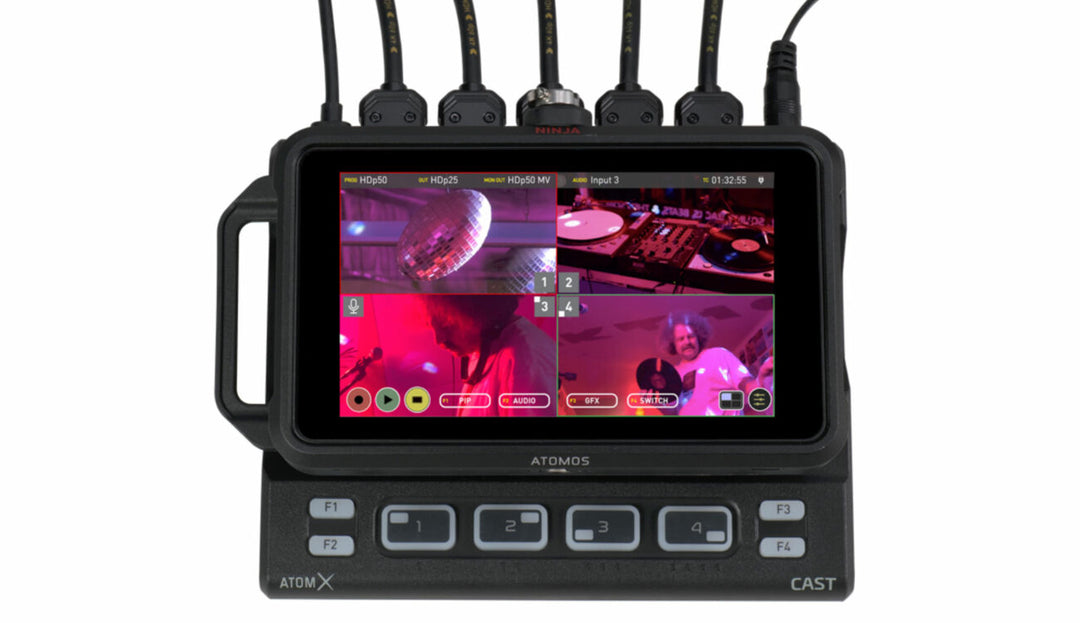 Atomos Ninja V – AtomX CAST: Live-streaming & Multicam Switching