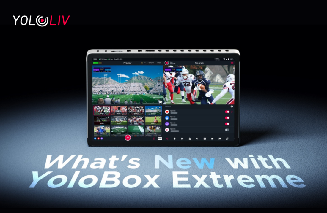 YoloBox Extreme: The Ultimate Multi-Camera Live Streaming Studio