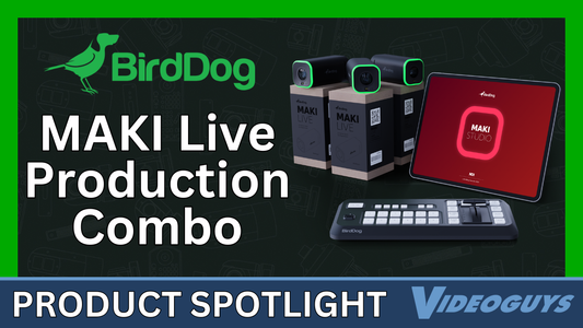 BirdDog MAKI Live Production Combo: Portable Multi-Camera Live Switching Under $2,000