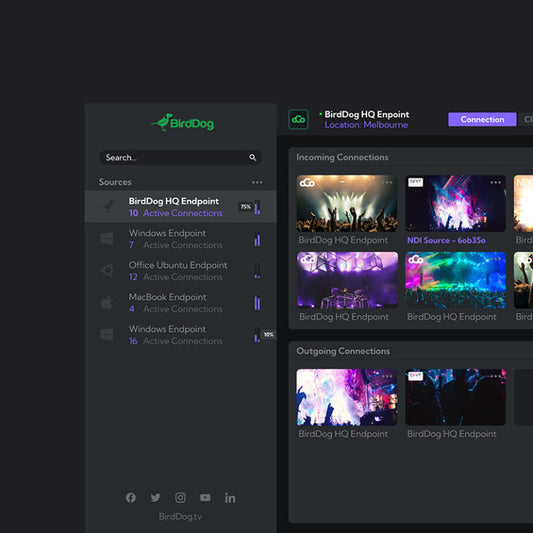 BirdDog Cloud 3.0 Launched at IBC 2022 - NDI Remote Delivery and Management