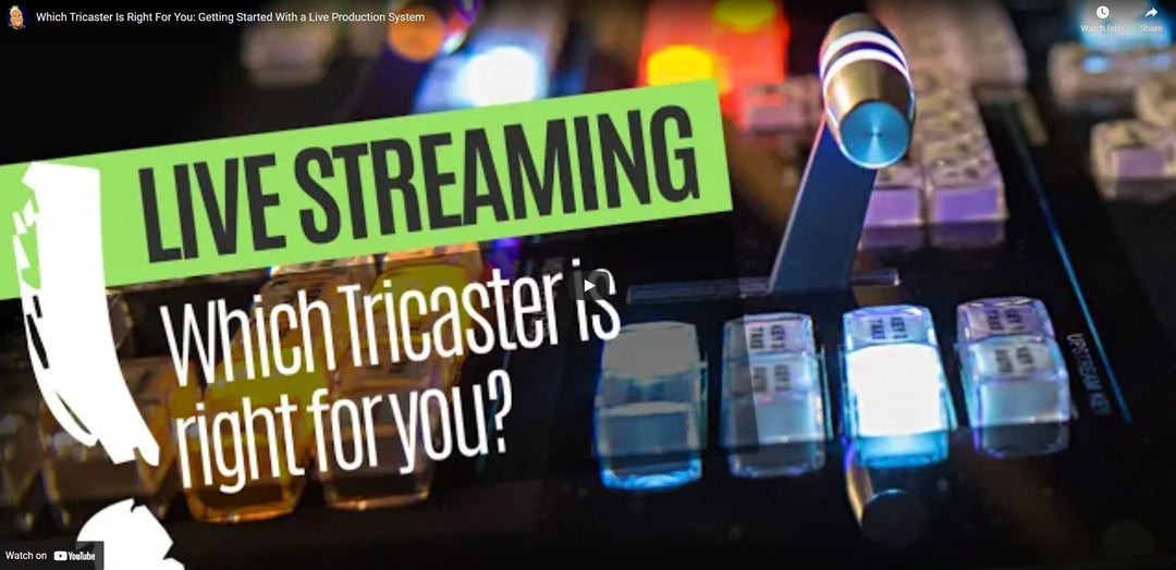 Is The NewTek TriCaster Mini 4K Live Production System Right For You?