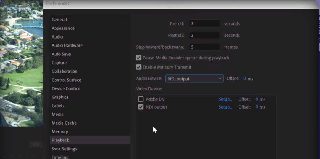 NDI workflows with Adobe & Birddog