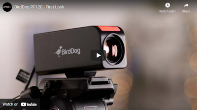 First Look at BirdDog PF120 20x NDI Box Camera