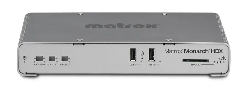 Matrox Monarch HDX checks off everything you're looking for in an encoder