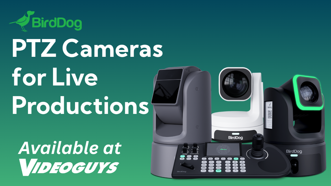 Professional PTZ Performance Powered by BirdDog