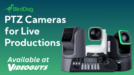 Professional PTZ Performance Powered by BirdDog