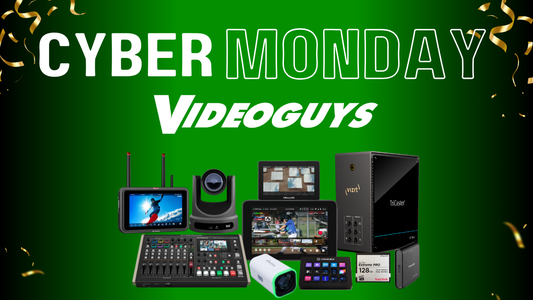 Exclusive Cyber Monday Offers on Live Streaming and Video Gear