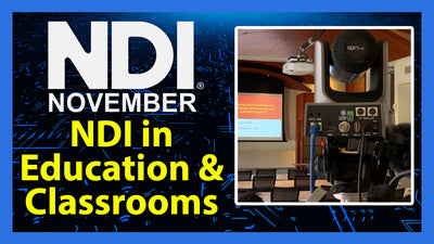 How Can I Use NDI Technology Across My Classroom, Department, & Campus? - NDI November 2023