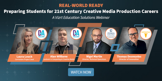 Preparing Students for 21st Century Media Careers with Vizrt Education Solutions