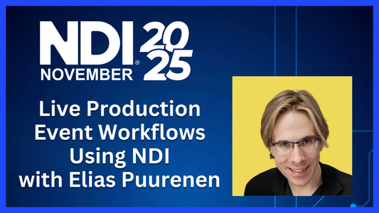 Unlock NDI Potential 2025 | Elias Puurenen's Tools: Virtual PTZ, Multiview & Audio Hacks