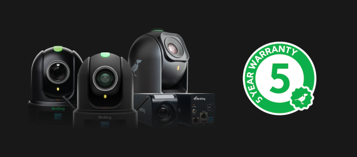 BirdDog now giving 5-Year Warranty for P and X Series Cameras