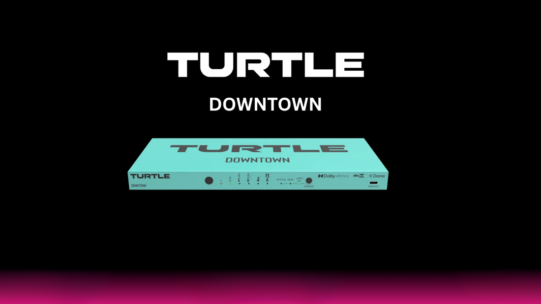 Bring Immersive Audio to Dante with Turtle AV DOWNTOWN