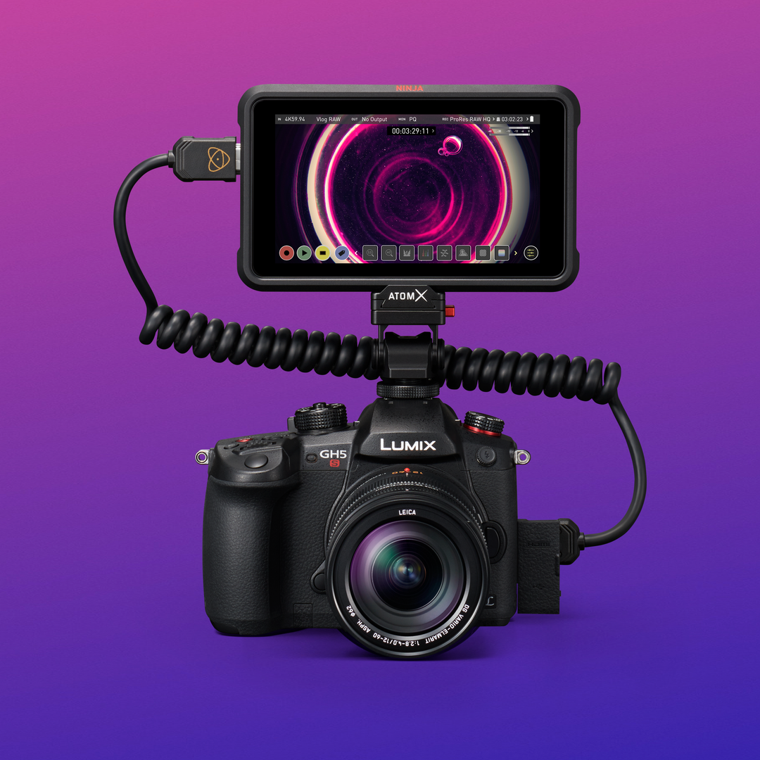 Atomos Ninja V & Panasonic LUMIX GH5S – ProRes RAW Coming Soon