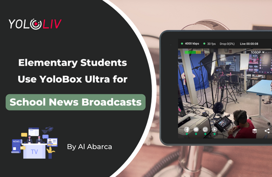 YoloBox Ultra Helps Get Elementary School's New Broadcast Up and Running