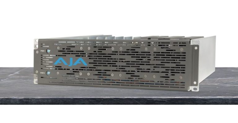 AJA Introduces DRM2-Plus: A Flexible 3RU Frame for Up to 24 Mini-Converters