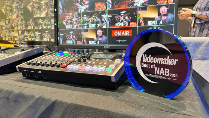 Roland VR-6HD wins Videomaker Best Streaming Solution