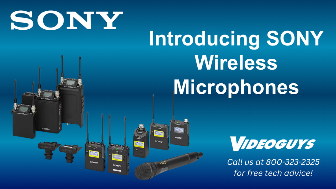 Elevate Your Sound with SONY Wireless Microphones