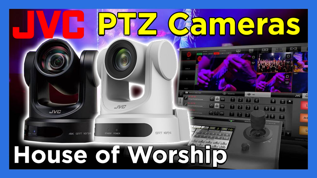 Revolutionize Your Church Video Production with JVC's PTZ NDI Camera