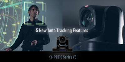 JVC Announces Auto-Tracking for KY-PZ510 Series PTZ Cameras