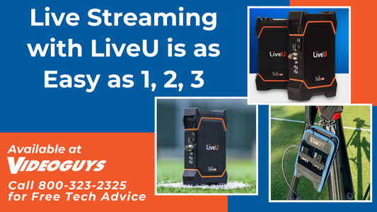 Go Live Anywhere with LiveU Solo Pro