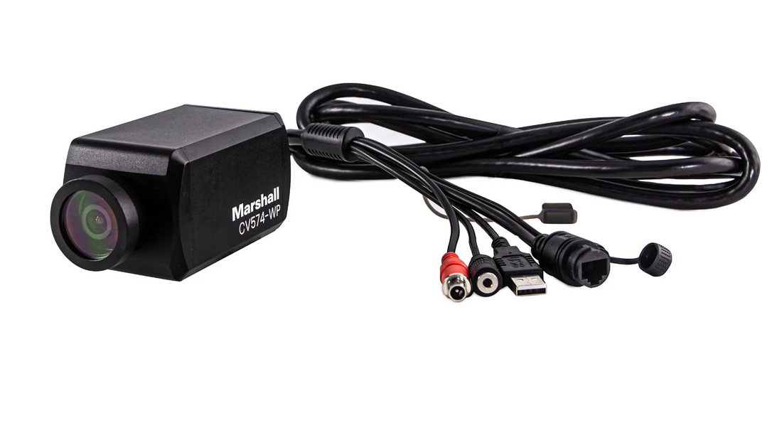 Marshall CV574-WP Introduced at NAB 2026 as 4K All-Weather NDI POV Camera for IP Workflows