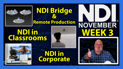 NDI November 2023 | Week 3 NDI Bridge, NDI in the classrooms & more!