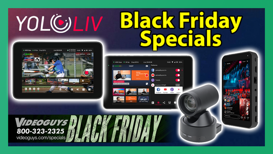 Black Friday Sale | YoloLiv Live Streaming Equipment