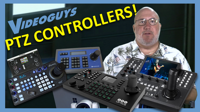 PTZ Controllers for your Live Production Videoguys Live