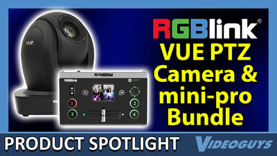 RGBlink VUE PTZ Camera and mini-pro Bundle