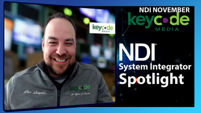 NDI System Integrator Spotlight with Key Code Media