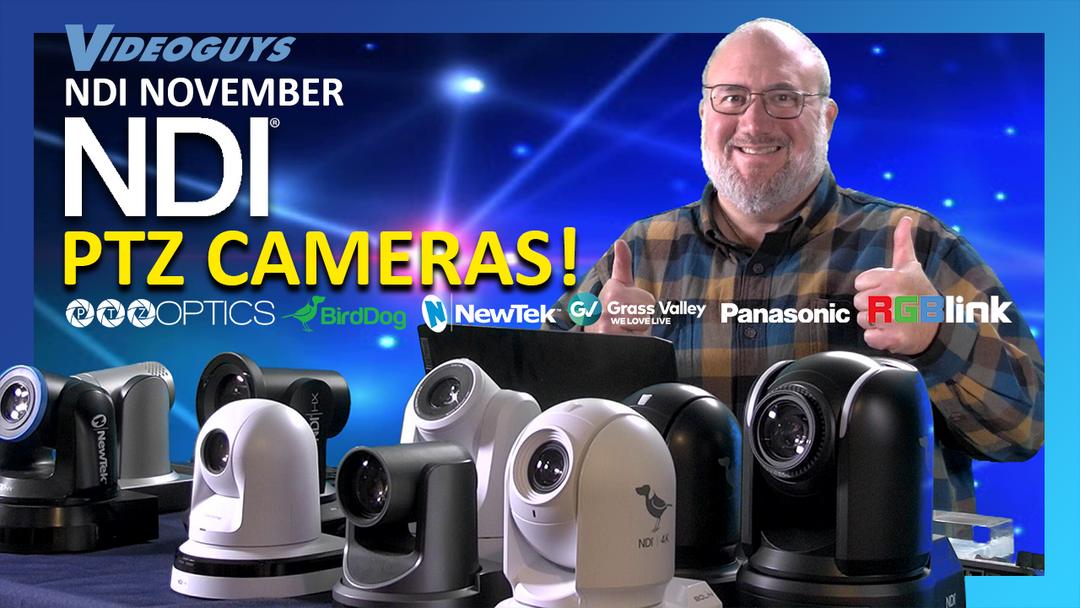 PTZ Cameras & NDI The Perfect Technology Pair NDI November