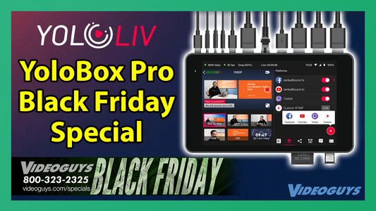 YoloLiv YoloBox Pro Multi-Camera Live Streaming Device | Black Friday Special