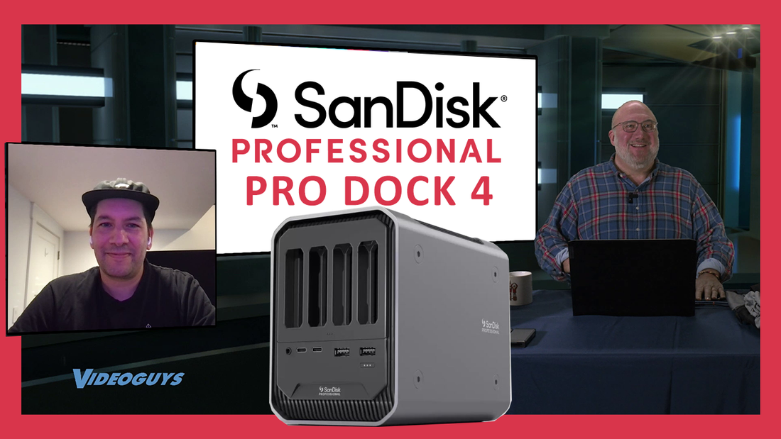 SanDisk Professional Professional Readers & Dock Intro for Peak Offload Efficiency