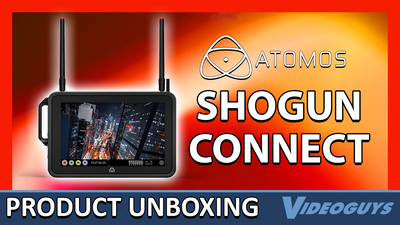 Unboxing the Atomos SHOGUN CONNECT 7" Network-Connected HDR Video Monitor & Recorder 8kp30/4kp120