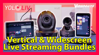 YoloLiv Bundles for Multicamera Widescreen & Vertical Video Productions