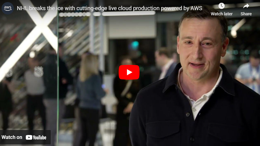 NHL Breaks the Ice with Matrox, Vizrt & AWS for Cutting-Edge Live Cloud Production