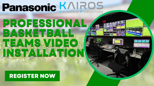 Go Behind the Scenes with Panasonic KAIROS & Pro Basketball