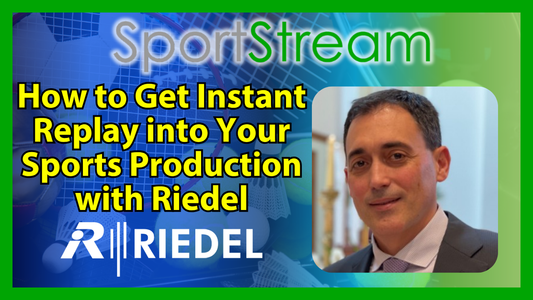 How to Add Instant Replay to Sports Production with Riedel SimplyLive & RiMotion