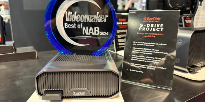 SanDisk Professional G-DRIVE PROJECT Wins Best Storage