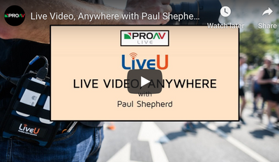LiveU Solo: Live Video, Anywhere