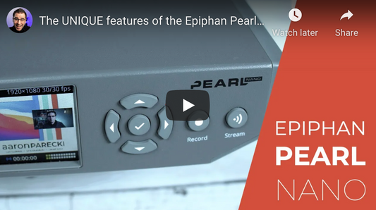 Epiphan Pearl Nano: UNIQUE Live Streaming Encoder