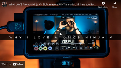 Top 8 Reasons why the Atomos Ninja V is a must have for Filmmakers