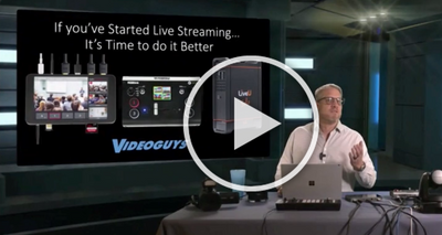 Videoguys and Videomaker: Upgrade your livestream w/ PTZs, Cellular Bonding, Multiple Cameras and More