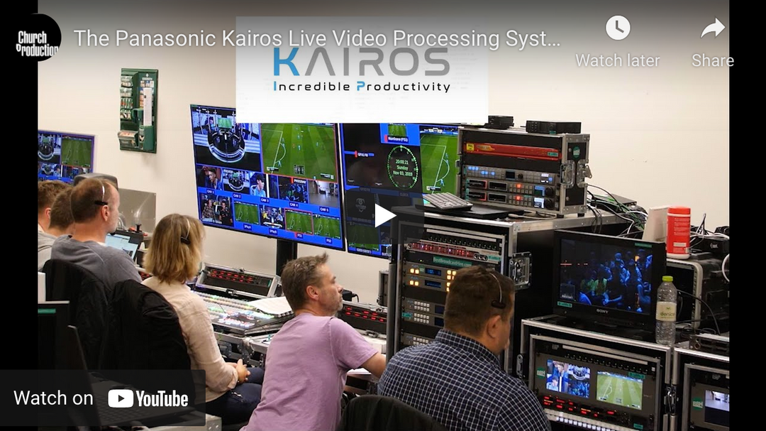 Panasonic Kairos IP Based Live Video Production for Worship