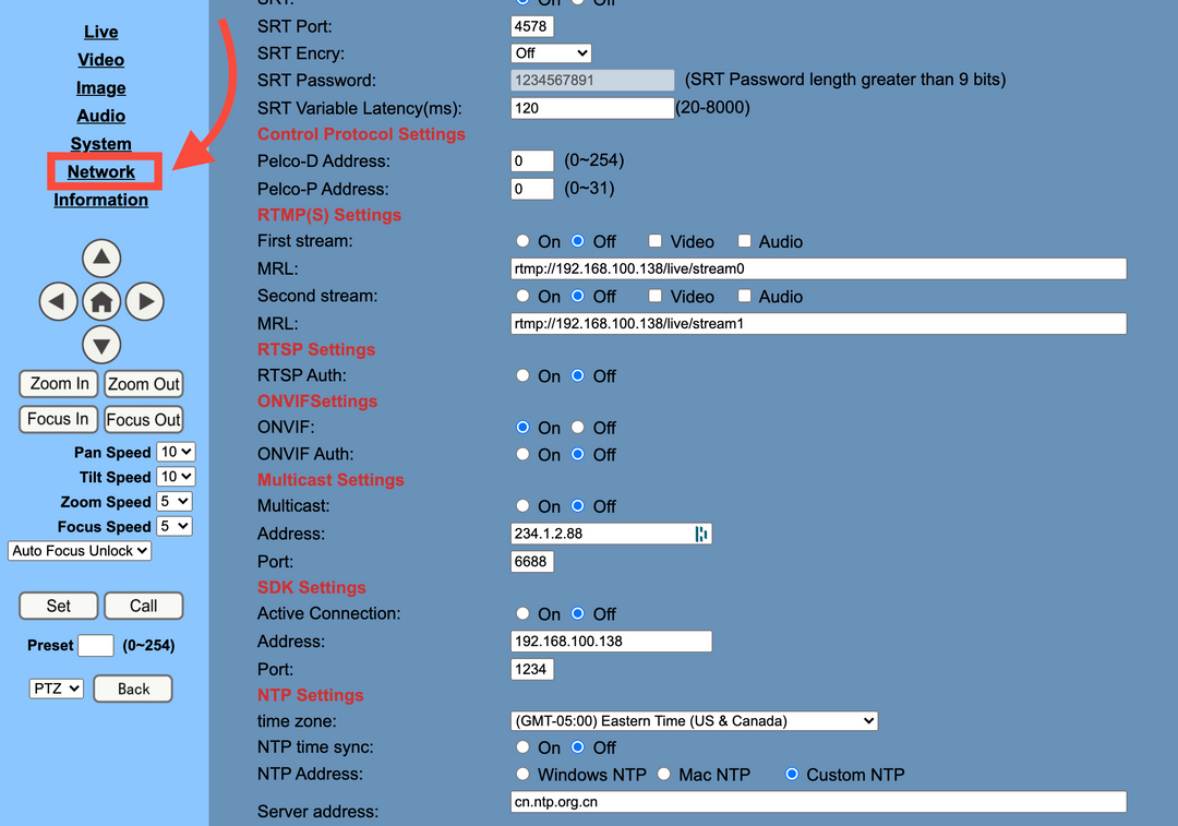 Tutorial: PTZOptics to BoxCast via RTMP