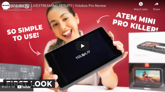 Yolobox Pro ALL IN ONE LIVESTREAMING SETUP