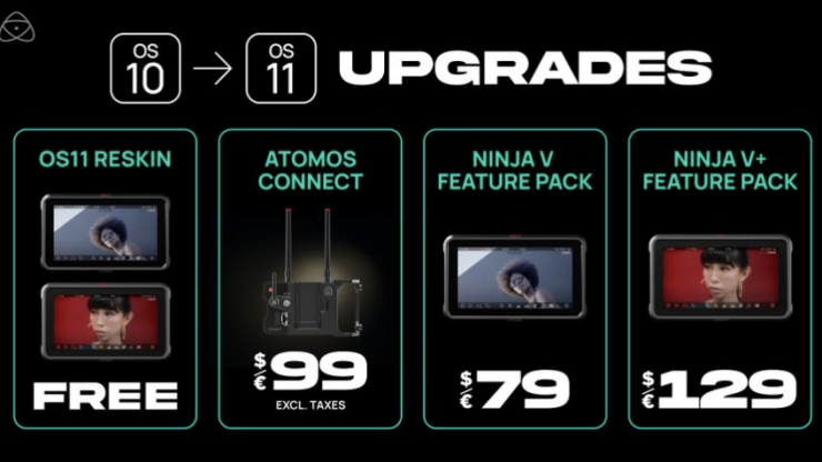 Atomos Releases AtomOS11 and Feature Packs for the Ninja V / V+